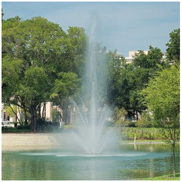 Grand Triad Floating Fountain