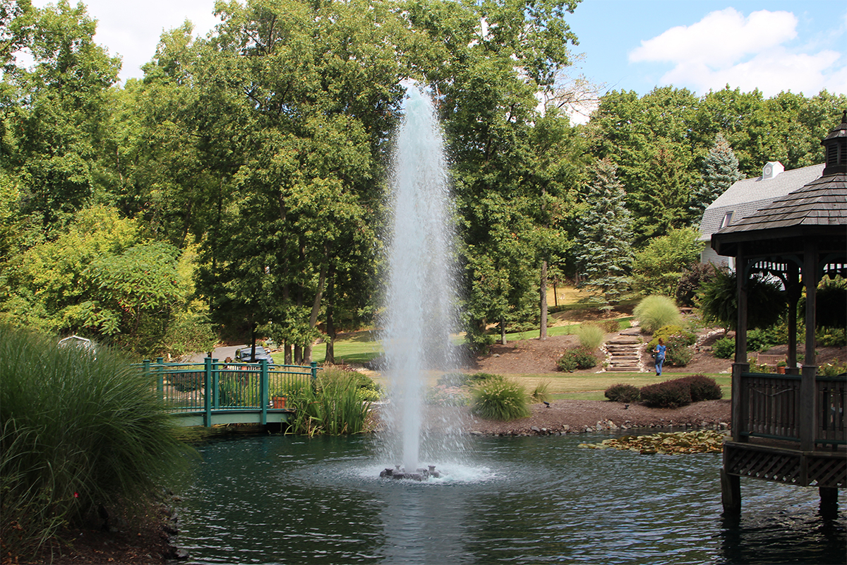 Comet Floating Lake Fountains