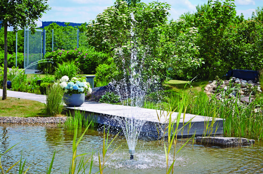4 Tier Vulcan Fountain Nozzle 43 Water Jets