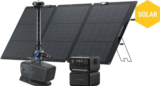 Solar Dancing Fountain Set 9500